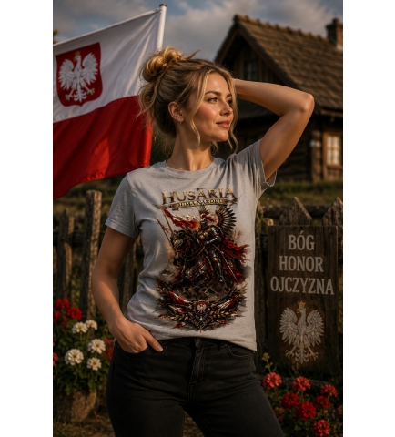 KOSZULKA DAMSKA PATRIOTYCZNI Milknie Strach